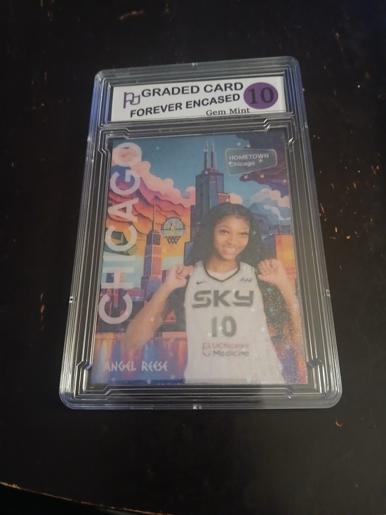 Other - Angel Reese Rookie Hometown Holo Graded Gem Mint 10
